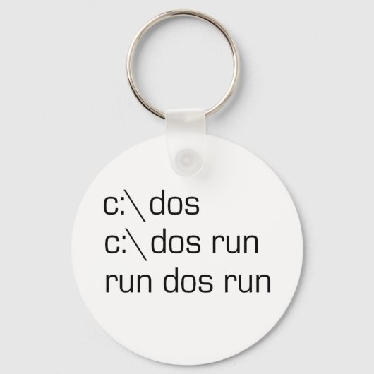 Porte-clés c :\ dos (Recto)