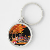 Porte-clés C’est automne Y’all Cardigan Dog Conception automn (Devant)