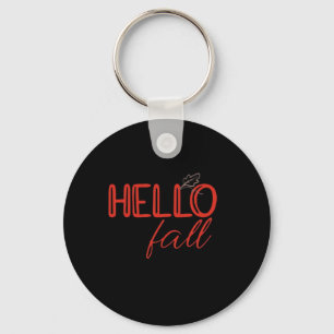 Porte-clés C’est l’automne Y’all Automne Laisser Design Citro