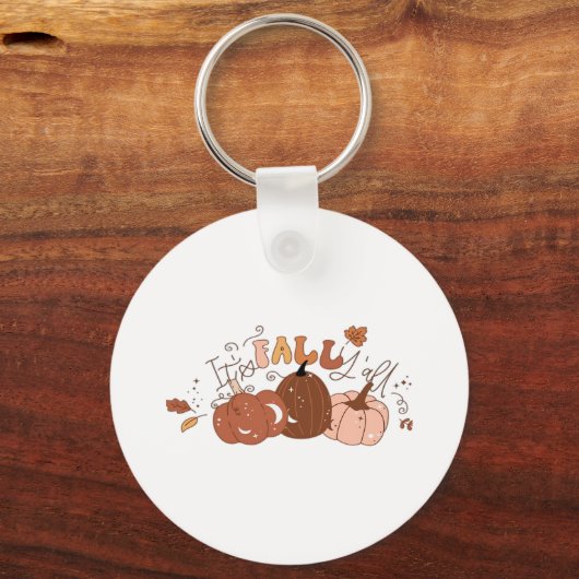 Porte-clés C’est la classe rétro automne Y’all (Recto)