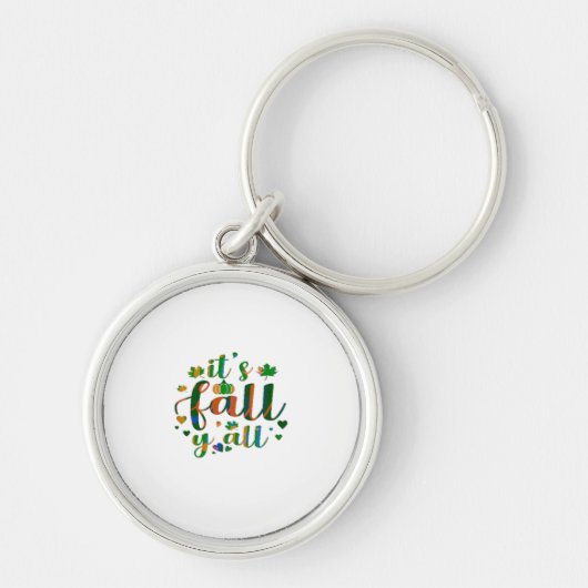 Porte-clés C’est le style graphique de Fall Y’all (Devant)