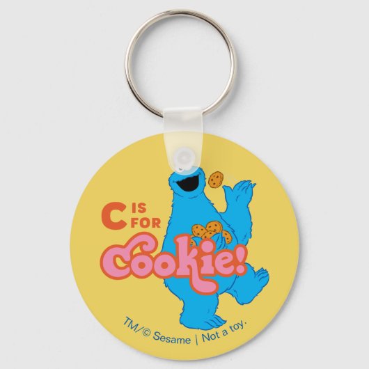Porte-clés C est pour Cookie (Recto)