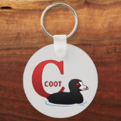 Porte-clés C est pour Coot (Recto)