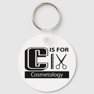 Porte-clés C Est Pour La Cosmétologie