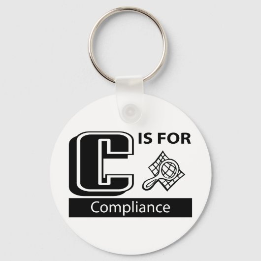 Porte-clés C Pour La Conformité (Recto)