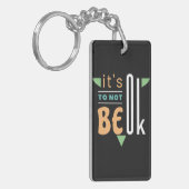 Porte-clés Ça ne va pas. (Devant gauche)