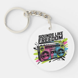 Porte-clés Ça Semble Comme La Liberté