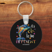 Porte-clés Ça va être différent - Dauphin de Sensibilisation  (Recto)