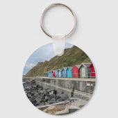 Porte-clés Cabanes de plage à Sheringham Norfolk (Verso)