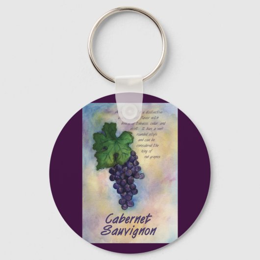 Porte-clés Cabernet Sauvignon Vin Porte - clé (Recto)