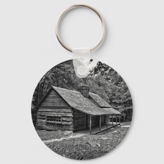 Porte-clés Cabine dans les bois (Recto)