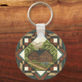 Porte-clés Cabine de journal (Recto)