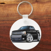 Porte-clés Cabine noire Silverado (Recto)