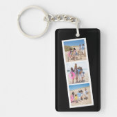 Porte-clés Cabine photo personnalisée (Devant)