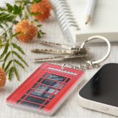 Porte-clés Cabine téléphonique rouge de Londres (Devant droit)