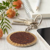Porte-clés Câble à pain court Image du biscuit (Côté)