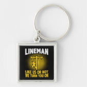 Porte-clés Câble de câble électrique de câble de câble de câb (Devant)