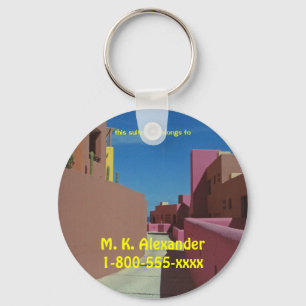 Porte-clés Cabo Colorful Luggage I.D. Tag