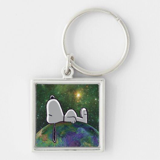 Porte-clés cacahuètes | Snoopy Espacé (Devant)