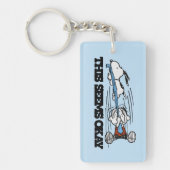 Porte-clés cacahuètes | Snoopy & Linus (Devant)