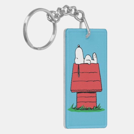 Porte-clés cacahuètes | Snoopy Napping (Devant gauche)