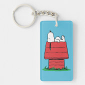 Porte-clés cacahuètes | Snoopy Napping (Devant)