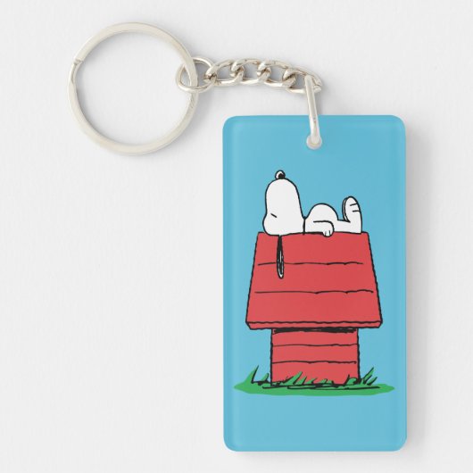 Porte-clés cacahuètes | Snoopy Napping (Devant)