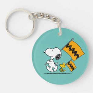 Porte-clés cacahuètes Snoopy & Woodstock