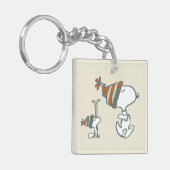 Porte-clés cacahuètes | Snoopy & Woodstock Ski Trip (Devant gauche)