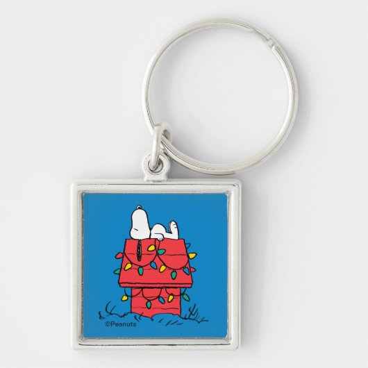 Porte-clés cacahuètes | Snoopy's Dog House With Lights (Devant)