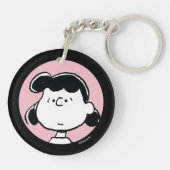 Porte-clés cacahuètes | Visages de Lucy (Dos)