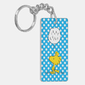 Porte-clés cacahuètes | Woodstock Speaks & Pois (Devant gauche)