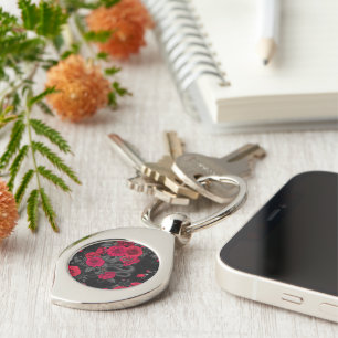 Porte-clés Caché en rose
