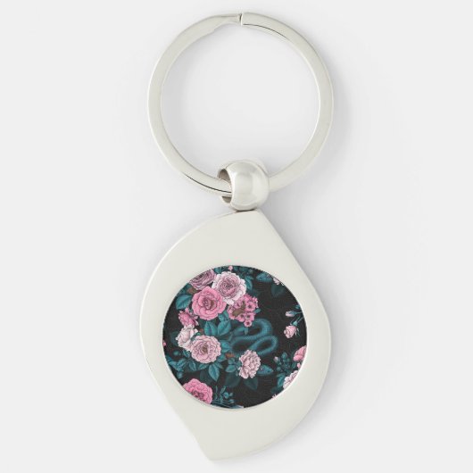 Porte-clés Caché en rose 2 (Devant)