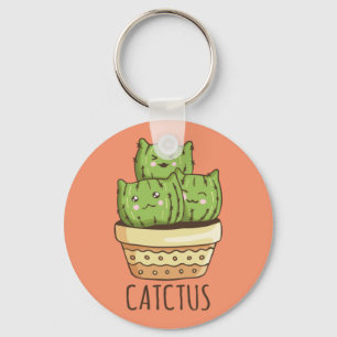 Porte-clés Cactus Cats