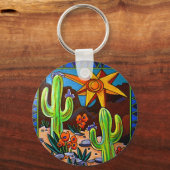 Porte-clés Cactus dans le sud-ouest (Recto)