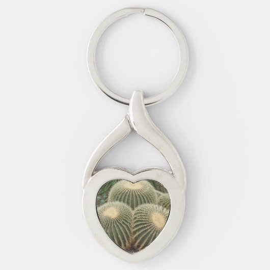 Porte-clés Cactus Heart Keychain (Devant)