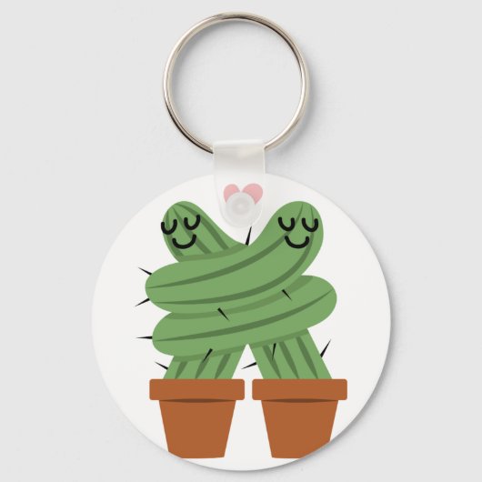 Porte-clés Cactus Love (Recto)