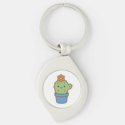 Porte-clés Cactus lunaires (Devant)