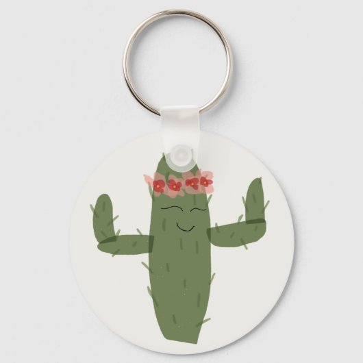 Porte-clés Cactus princess (Recto)