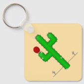 Porte-clés Cactus rend parfait - (Recto)