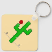 Porte-clés Cactus rend parfait - (Dos)
