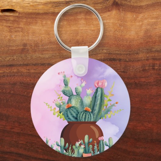 Porte-clés Cactus Sunrise Porte - clé (Recto)