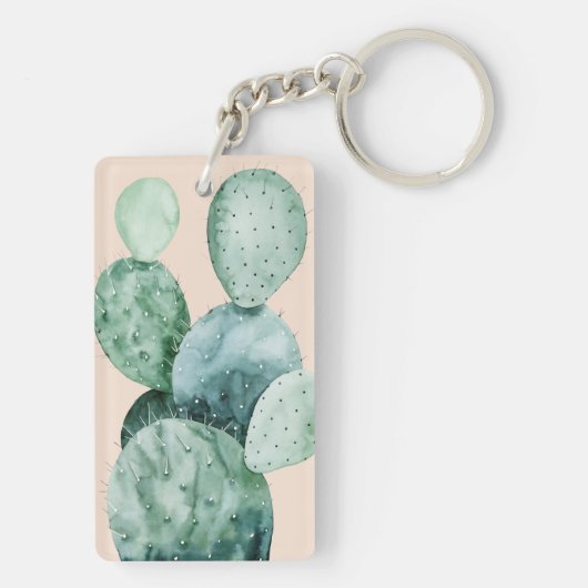 Porte-clés Cactus sur le corail (Dos)
