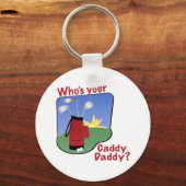 Porte-clés Caddy Daddy Golfer Cadeau (Recto)