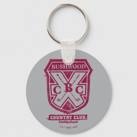 Porte-clés Caddyshack | Bushwood Country Club Crest (Recto)