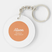 Porte-clés Cadeau 2024 Graduation Derrière vous Souvenirs ché (Dos)