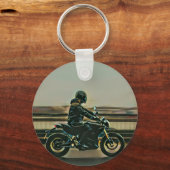 Porte-clés Cadeau amoureux moto (Recto)
