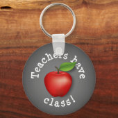 Porte-clés Cadeau amusant pour ce professeur préféré : (Recto)