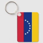 Porte-clés cadeau avec drapeau du Venezuela (Recto)